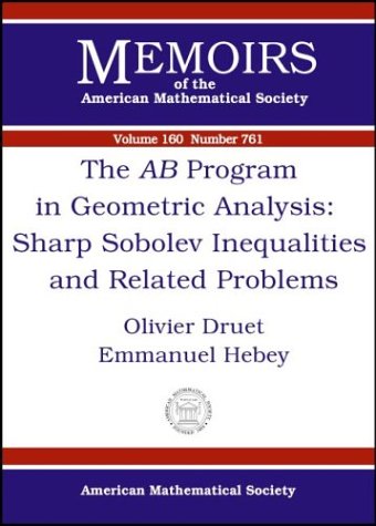 The AB Program in Geometric Analysis