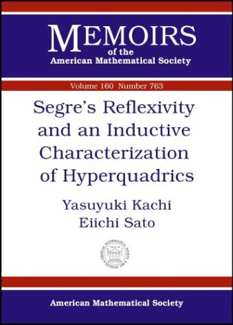 Segre's Reflexivity and an Inductive Characterization of Hyperquadrics