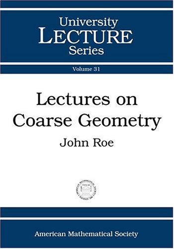 Lectures on Coarse Geometry