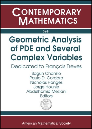 Geometric Analysis of Pde and Several Complex Variables