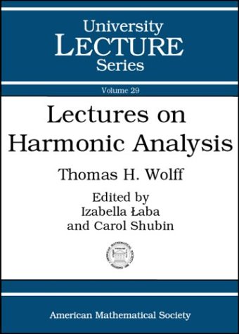 Lectures on Harmonic Analysis