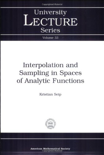 Interpolation and Sampling in Spaces of Analytic Functions