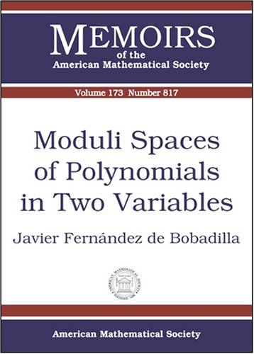 Moduli Spaces of Polynomials in Two Variables