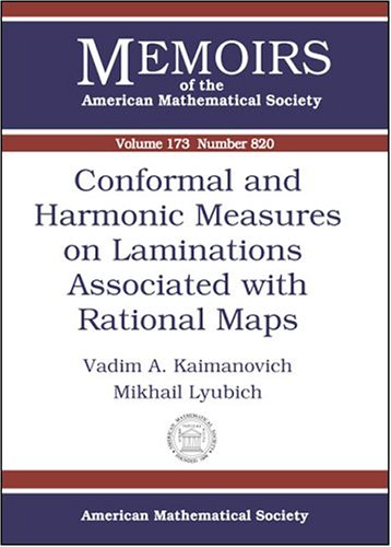 Conformal And Harmonic Measures On Laminations Associated With Rational Maps