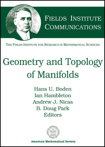 Geometry and Topology of Manifolds