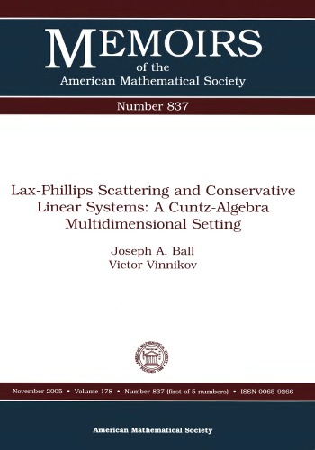 Lax-Phillips Scattering and Conservative Linear Systems