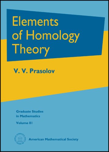 Elements of Homology Theory