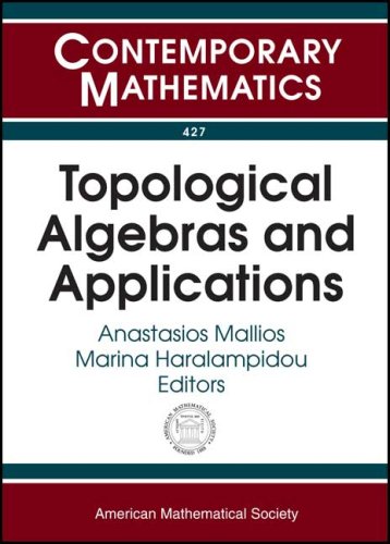 Topological Algebras And Applications