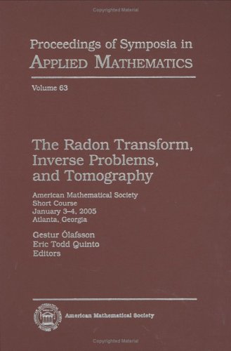 The Radon Transform, Inverse Problems, and Tomography