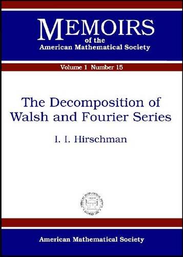 The decomposition of Walsh and Fourier series