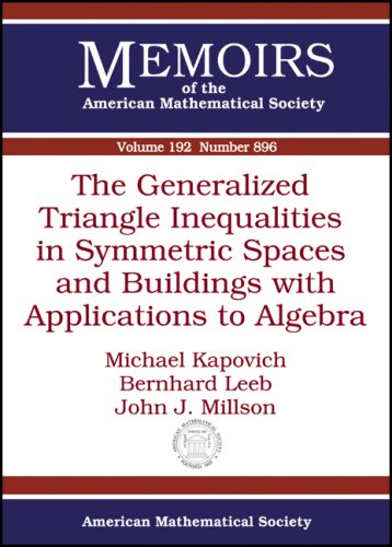 The Generalized Triangle Inequalities In Symmetric Spaces And Buildings With Applications To Algebra