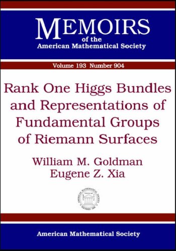 Rank One Higgs Bundles and Representations of Fundamental Groups of Riemann Surfaces