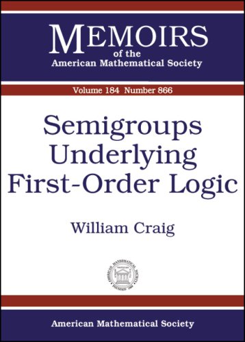 Semigroups Underlying First-Order Logic