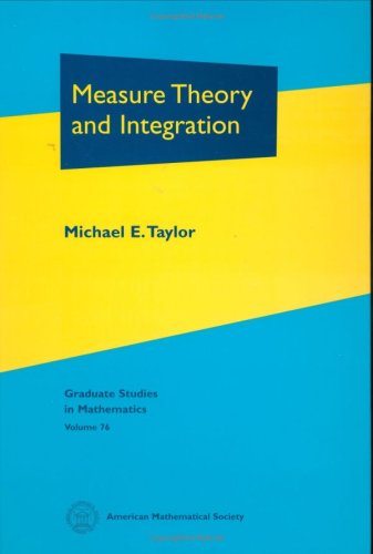 Measure Theory and Integration (Graduate Studies in Mathematics)