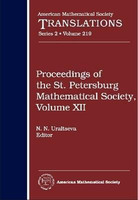 Proceedings of the St. Petersburg Mathematical Society. Volume XII