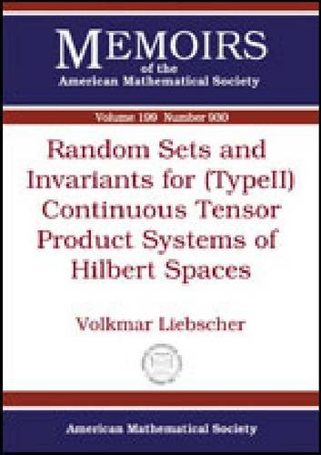 Random Sets and Invariants for (Type II) Continuous Tensor Product Systems of Hilbert Spaces