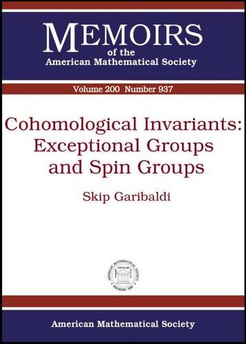 Cohomological Invariants