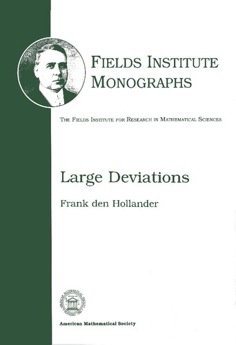 Large Deviations (Fields Institute Monographs)