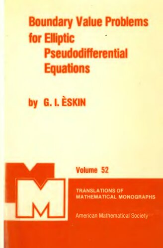 Boundary Value Problems For Elliptic Pseudodifferential Equations