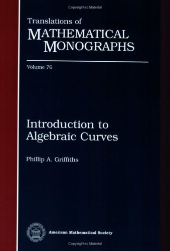 Introduction to Algebraic Curves