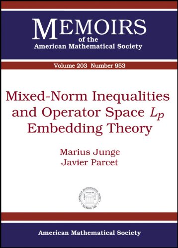 Mixed-Norm Inequalities and Operator Space LP Embedding Theory