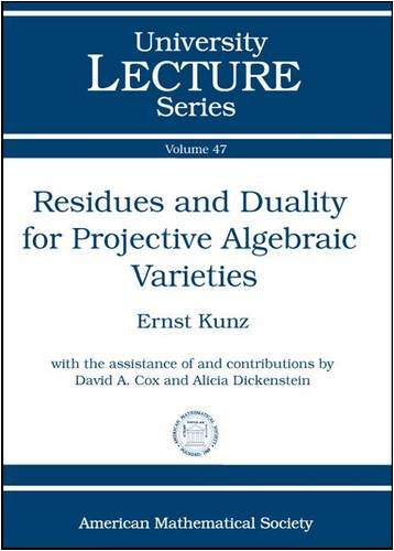 Residues and Duality for Projective Algebraic Varieties