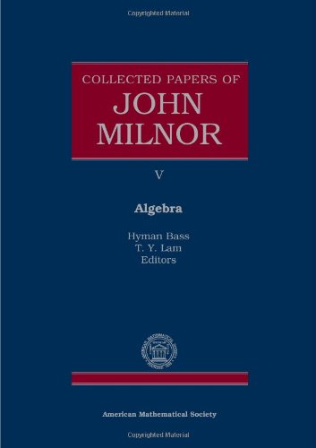 Collected Papers of John Milnor