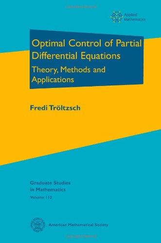 Optimal Control Of Partial Differential Equations