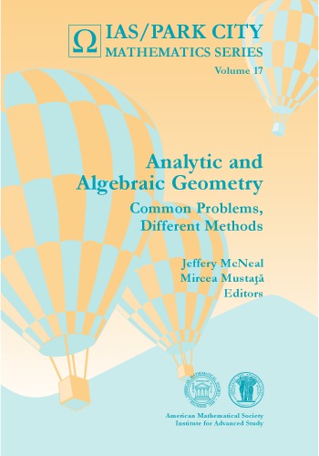 Analytic and Algebraic Geometry