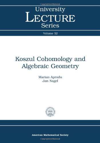 Koszul Cohomology and Algebraic Geometry