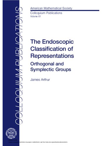 The Endoscopic Classification of Representations Orthogonal and Symplectic Groups