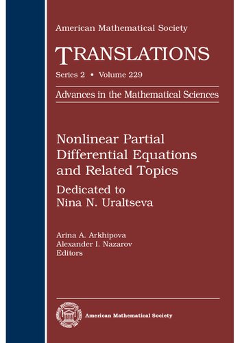 Nonlinear Partial Differential Equations and Related Topics