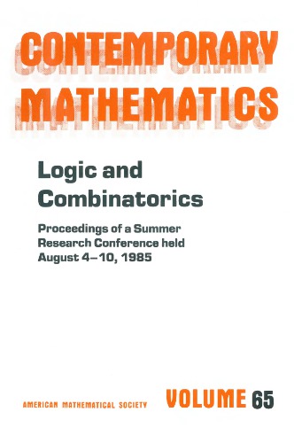 Logic And Combinatorics