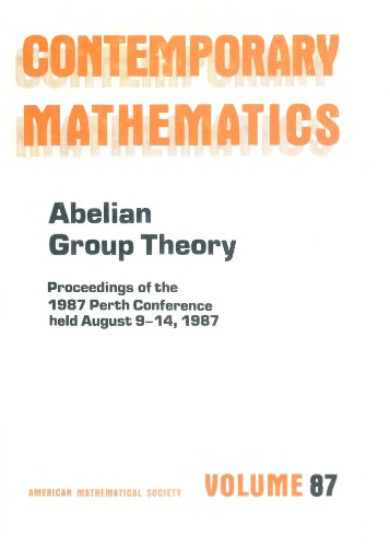 Abelian Group Theory