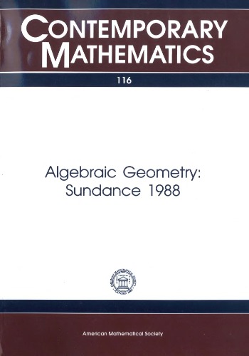 Algebraic Geometry