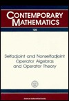 Selfadjoint and Nonselfadjoint Operator Algebras and Operator Theory