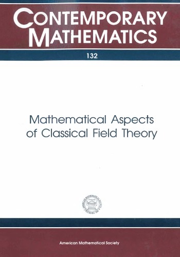 Mathematical Aspects Of Classical Field Theory