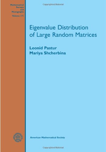 Eigenvalue Distribution of Large Random Matrices