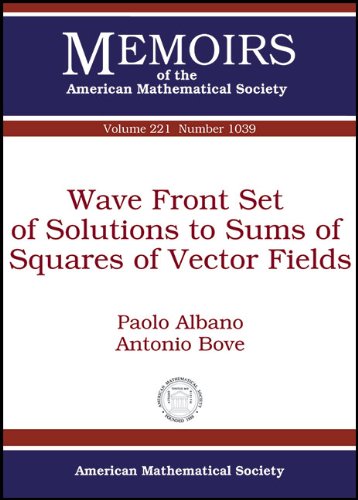 Wave Front Set of Solutions to Sums of Squares of Vector Fields