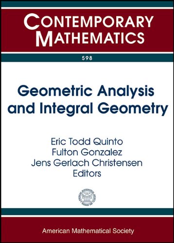 Geometric Analysis and Integral Geometry