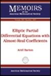 Elliptic Partial Differential Equations with Almost-Real Coefficients