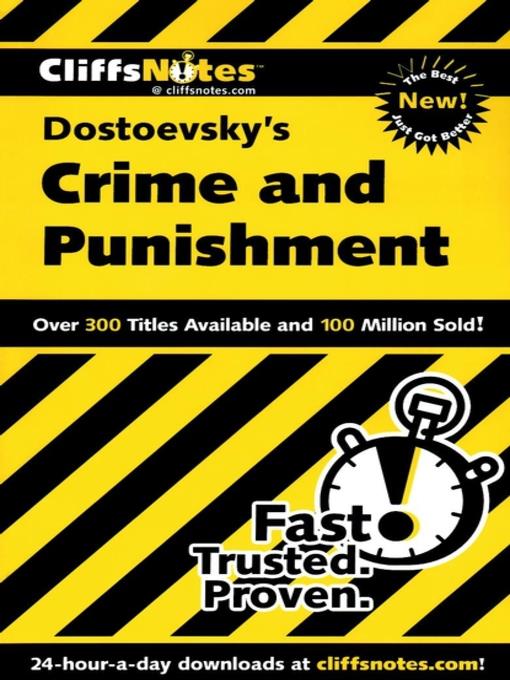 CliffsNotes on Dstoevsky's Crime and Punishment