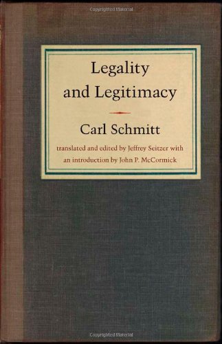 Legality and Legitimacy