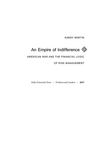 An Empire of Indifference