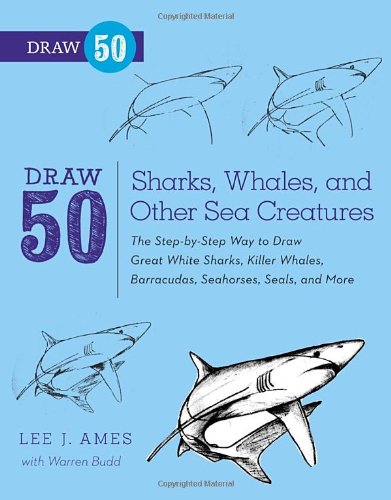 Draw 50 Sharks, Whales, and Other Sea Creatures