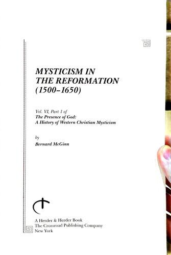 Mysticism in the Reformation (1500-1650)