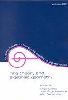 Ring Theory and Algebraic Geometry