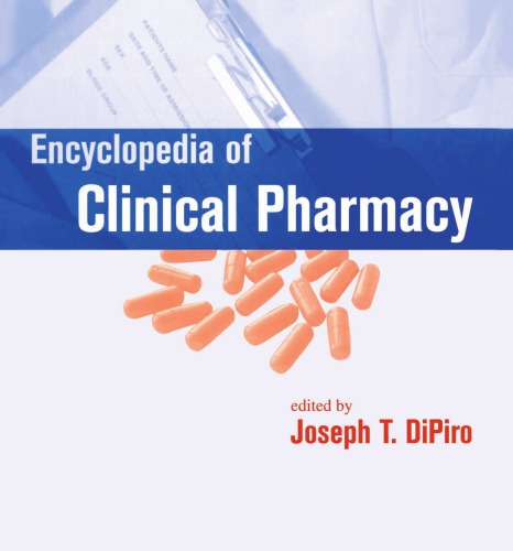 Encyclopedia of Clinical Pharmacy (Online Version)