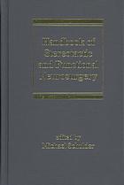 Handbook of Stereotactic and Functional Neurosurgery