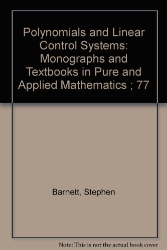 Polynomials And Linear Control Systems